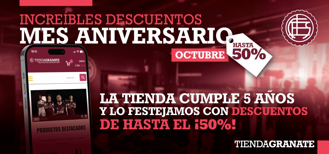 MES ANIVERSARIO OCTUBRE 2024 5 AÑOS